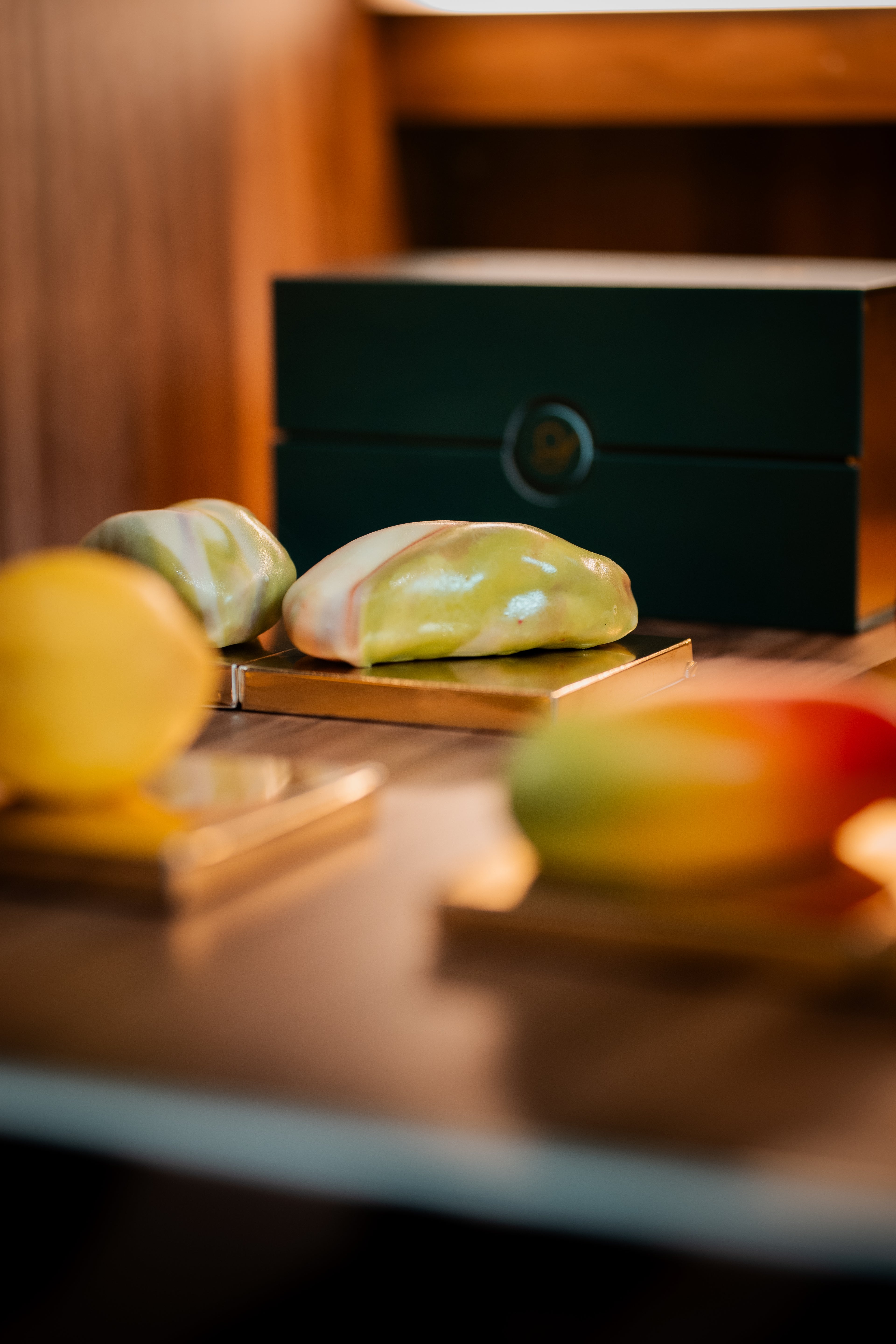 Pistachio Trompe L'Oeil